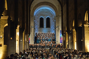 Konzert in der Basilika von Kloster Eberbach © Ansgar Klostermann